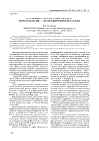 Роль PR-коммуникаций в бренд-билдинге территорий России и Китайской Народной Республики