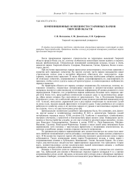 Композиционные особенности старинных парков Тверской области