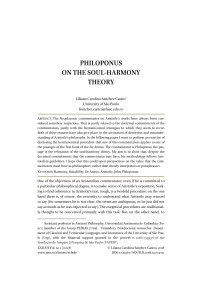 Philoponus on the soul-harmony theory