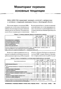 Мониторинг перемен: основные тенденции