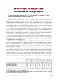 Социально-экономическая ситуация в Вологодской области. Цены на металлопродукцию