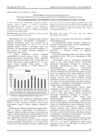 Роль зернобобовых и крупяных культур в зерновом балансе страны