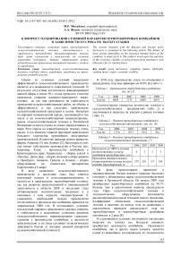 К вопросу планирования сезонной наработки зерноуборочных комбайнов в зависимости от срока их эксплуатации