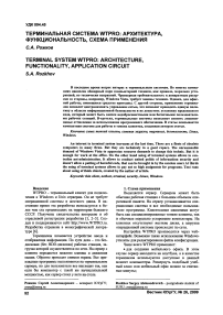 Терминальная система WTPRO: архитектура, функциональность, схема применения