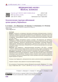 Нозологическая структура заболеваний органа зрения у беременных