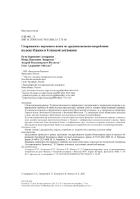 Снаряжение верхового коня из средневекового погребения на реке Иджим в Усинской котловине