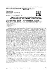 Оценка состояния экосистем в зоне воздействия горнодобывающих предприятий Среднего Прикамья