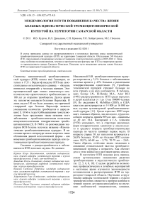 Эпидемиология и пути повышения качества жизни больных идиопатической тромбоцитопенической пурпурой на территории Самарской области