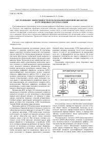 Исследование эффективности использования цифровой обработки в спутниковых системах связи