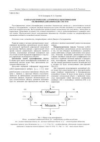 О непараметрических алгоритмах идентификации нелинейных динамических систем