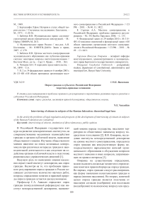 Опрос граждан в субъектах Российской Федерации: теоретико-правовые основания