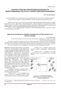 Задачи и средства обеспечения безопасности информационных систем в условиях цифровой экономики