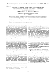 Некоторые аспекты физиологии дыхания мицелия Pleurotus ostreatus во взаимосвязи с функцией его продуктивности