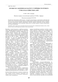 Лесные насаждения как фактор устойчивости речного стока в бассейне реки Алей