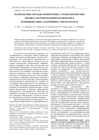 Резонансные методы мониторинга технологических процессов отверждения полимеров в функционально адаптивных СВЧ-реакторах