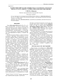 Флористический анализ сообществ кл. Salicornietea fruticosae br.-bl. et tx. ex A. Bol`os y Vayreda 1950 на юго-востоке Европы