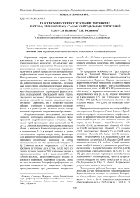 Таксономическое исследование хирономид (Diptera, Chironomidae) Урала и сопредельных территорий