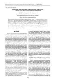 Особенности лихенфлоры гранитных и железорудных карьерно-отвальных комплексов Криворожья