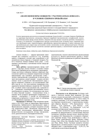 Анализ ценофлоры сообществ с участием Linnaea borealis L. в условиях Северного Прибайкалья