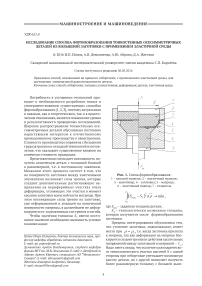 Исследование способа формообразования тонкостенных осесимметричных деталей из кольцевой заготовки с применением эластичной среды