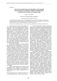 Результаты длительных наблюдений за динамикой продуктивности травяных сообществ прибрежных отмелей (Сургутский участок реки Оби)