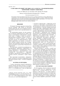 О питании прудовой лягушки (Rana lessonae) урбанизированных территорий Среднего Поволжья