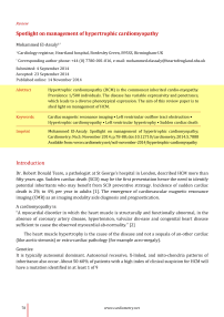 Spotlight on management of hypertrophic cardiomyopathy