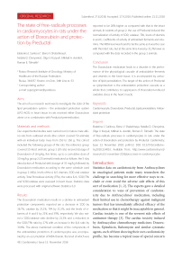 The state of free-radicals processes in cardiomyocytes in rats under the action of doxorubicin and protection by preductal