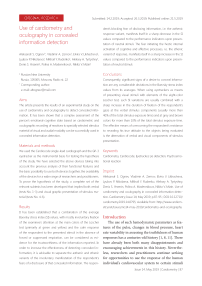 Use of cardiometry and oculography in concealed information detection