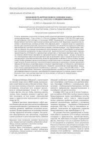 Влияние на семенную продуктивность сои препарата Гумат Баланс на фоне минеральных удобрений в неорошаемых условиях лесостепи Самарского Заволжья