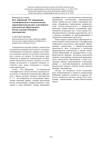 Рецензия на статью. Ю.А. Дубовский, Т.Б. Заграевская "Специфические и типологические характеристики русских и английских композитных образований в бизнес-дискурсе интернет-пространства"