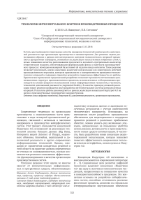 Технологии интеллектуального контроля производственных процессов