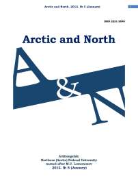 5, 2012 - Arctic and North