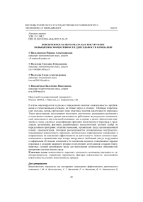 Вовлеченность персонала как инструмент повышения эффективности деятельности компании