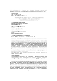 Жизненные стратегии семей дальневосточников: опыт исследовательского интервью с жителями Камчатского края