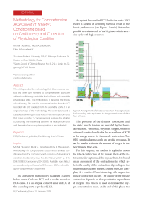 Methodology for comprehensive assessment of athlete’s conditioning based on cardiometry and correction of physiological condition