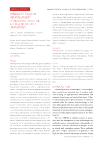 Minimally invasive neurosurgery in pediatric practice: achievements and limitations