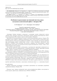 Особенности реализации спутниковой системы связи на высокоэллиптической орбите «Экспресс-РВ»