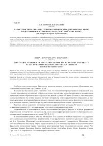 Характеристики образовательного процесса на довузовском этапе подготовки иностранных граждан по русскому языку (на материале опроса обучающихся)