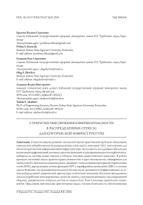 Стратегии обеспечения кибербезопасности в распределенных сетях 5G для критической инфраструктуры