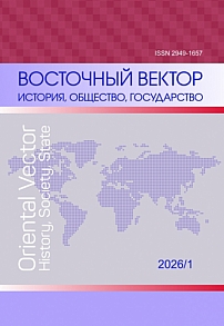 1, 2026 - Восточный вектор: история, общество, государство