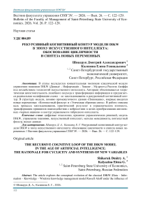 Рекурсивный когнитивный контур модели DIKW в эпоху искусственного интеллекта: обоснование цикличности и синтеза новых переменных