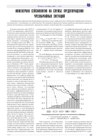 Инженерная сейсмология на службе предотвращения чрезвычайных ситуаций