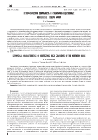 Петрофизическая зональность в структурно-вещественных комплексах севера Урала