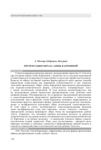 Презентация образа Анны Карениной