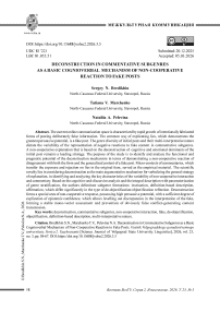 Deconstruction in Commentative Subgenres as a Basic Cognioverbal Mechanism of Non-Cooperative Reaction to Fake Posts