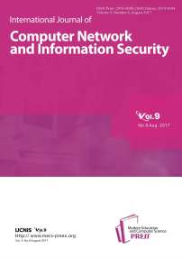 Cover page and Table of Contents. vol. 9 No. 8, 2017, IJCNIS