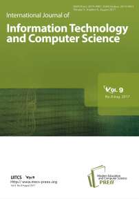 Cover page and Table of Contents. vol. 9 No. 8, 2017, IJITCS