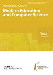 Cover page and Table of Contents. vol. 3 No. 1, 2011, IJMECS