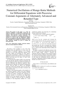 Numerical Oscillations of Runge-Kutta Methods for Differential Equations with Piecewise Constant Arguments of Alternately Advanced and Retarded Type